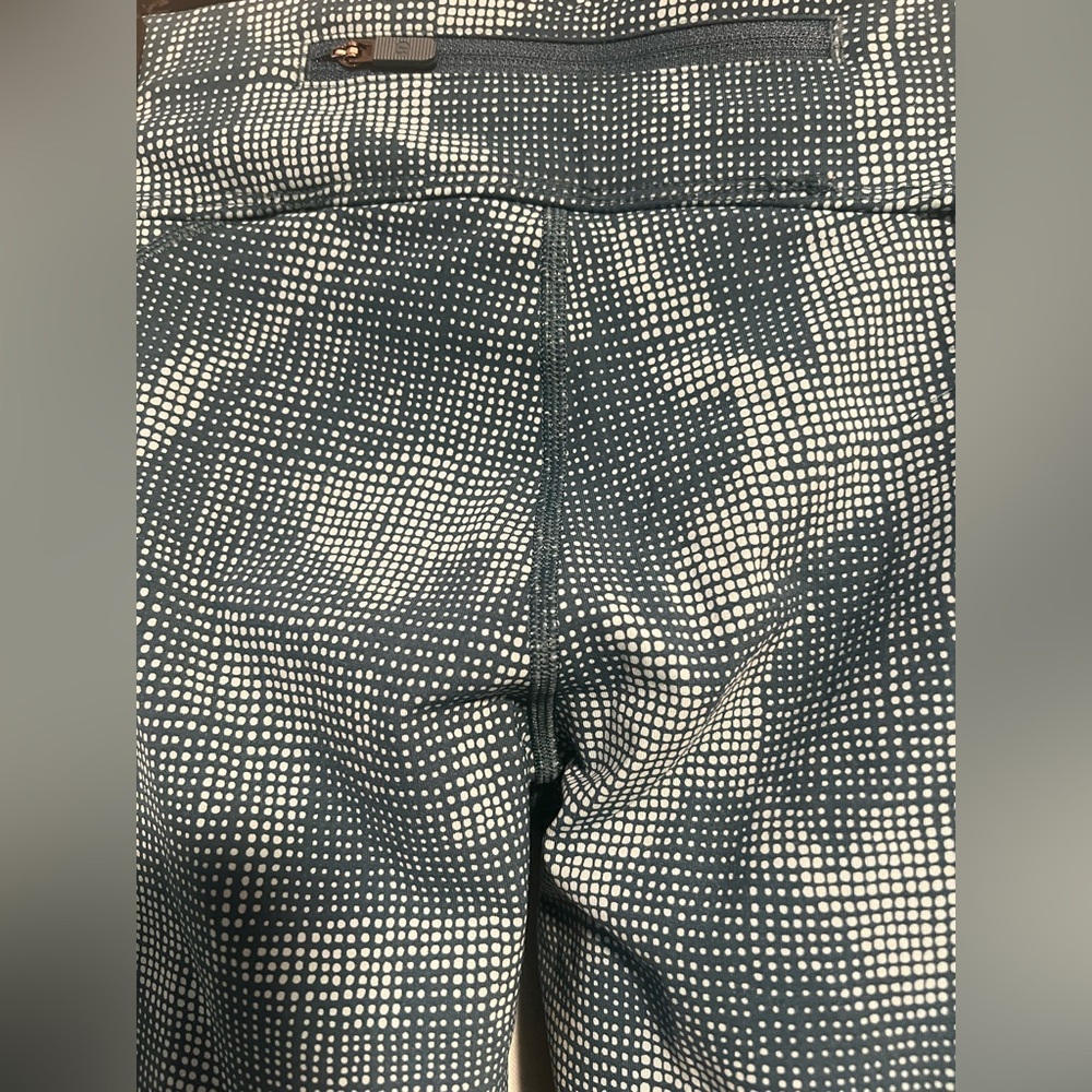 Blue Patterned Leggings - Picture 3 of 4